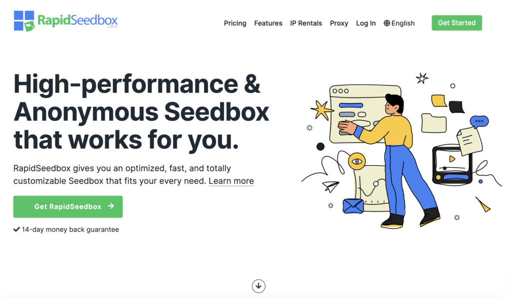 RapidSeedbox - Best Seedbox Hosting Providers